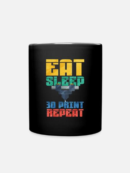 Impression 3D - Mug uni - noir