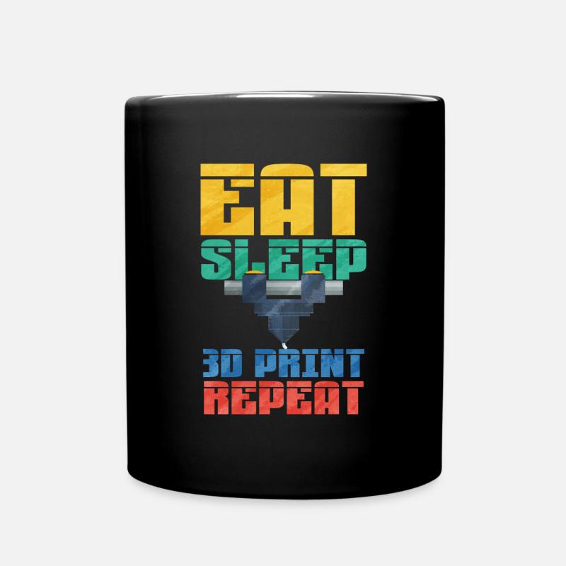 Impression 3D - Mug uni - noir