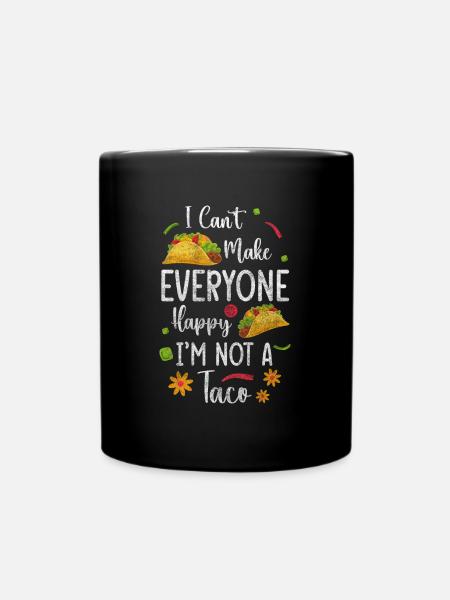 Fêtes de tacos Cinco de Mayo - Mug uni - noir