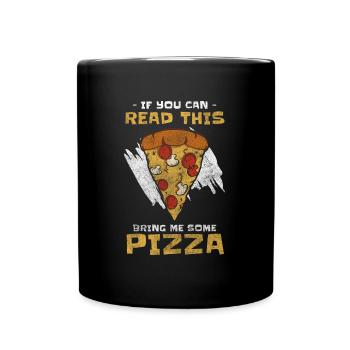 Fast Food Snack Love - Full Colour Mug - black - Front