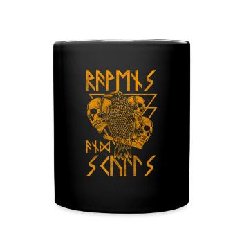 Raven Poet Epic - Full Colour Mug - black - Front