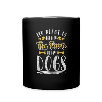 Propriétaire de chien Meilleur ami Propriétaire de chien - Mug uni - noir - Devant