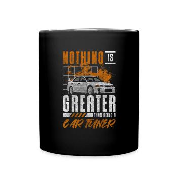 Tuning motorsport garage - Tasse einfarbig - Schwarz - Vorne