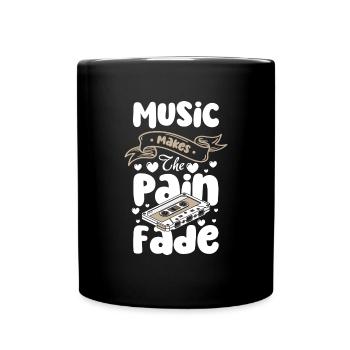 Music Retro Original - Full Colour Mug - black - Front