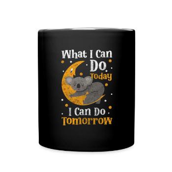 Koala Wilderness Zoo - Full Colour Mug - black - Front