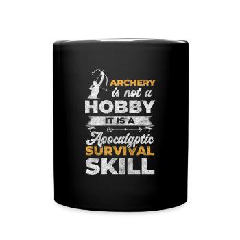 Archer Leisure Hunting - Full Colour Mug - black - Front