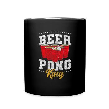 Pong Ball Party Game Liqueur - Mug uni - noir - Devant