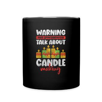 Candle Maker Romance Lights - Full Colour Mug - black - Front