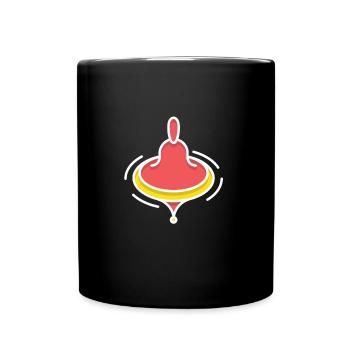snurrebass - Tasse einfarbig - Schwarz - Vorne