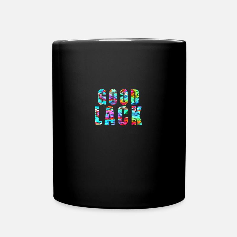 GOOD LACK - Vernurage - Mug uni - noir