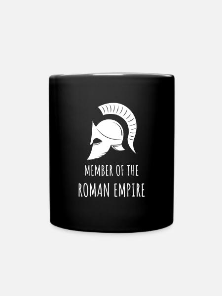 Römisches Reich - Tasse einfarbig - Schwarz