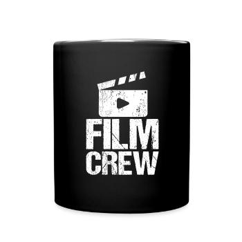 Film Production Crew Members Producer Film Crew - Full Colour Mug - black - Front