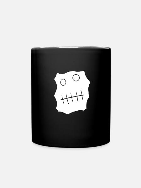 Ghost ghost sweet or scary - Full Colour Mug - black