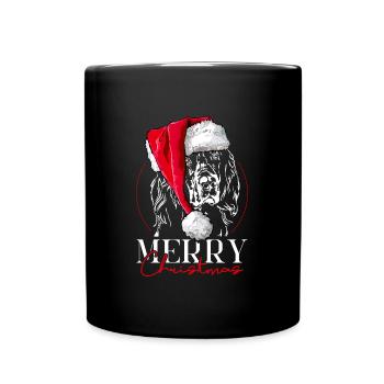 Santa GORDON SETTER Merry Christmas Chiens Wilsigns - Mug uni - noir - Devant
