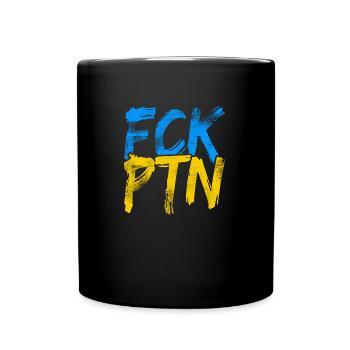 FCK PTN - Full Colour Mug - black - Front