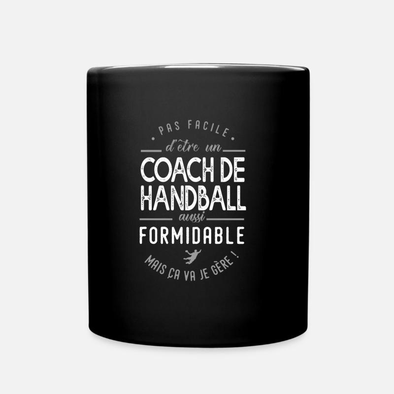 coach handball formidable cadeau sport handball - Mug uni - noir