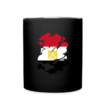 Egypt Flag Hurghada Africa Egyptian Flag - Full Colour Mug - black - Front