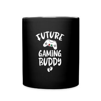 Future Gaming Buddy - Baby - Full Colour Mug - black - Front