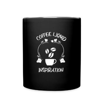 Coffee Espresso Coffee - Full Colour Mug - black - Front