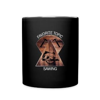 Charpentier, charpentier, charpentier, charpentier, artisan, bois - Mug uni - noir - Devant