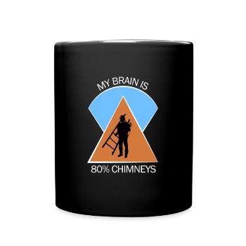 Chimney Sweep Chimney Sweep - Full Colour Mug - black - Front