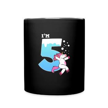 Patinage sur glace Patinage sur glace Patinage sur glace - Mug uni - noir - Devant