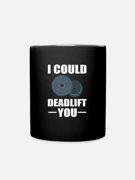 Fitnesstrainer - Tasse einfarbig - Schwarz