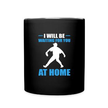 Softball Joueurs de softball - Mug uni - noir - Devant
