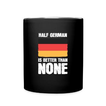 American German - Full Colour Mug - black - Front