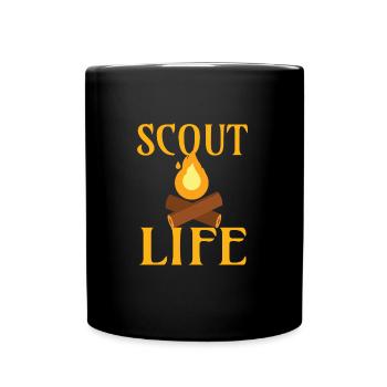 SCOUT: Scout Life - Full Colour Mug - black - Front