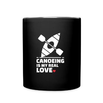 I love canoeing for all canoeing and - Full Colour Mug - black - Front