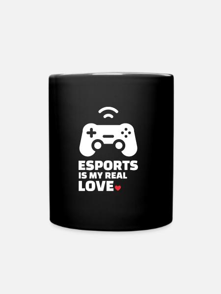 Esports & Gaming - Tasse einfarbig - Schwarz