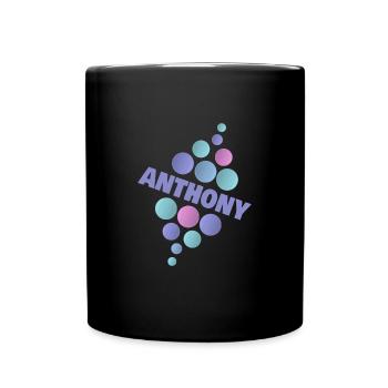 Pet Pet First name Anthony - Full Colour Mug - black - Front