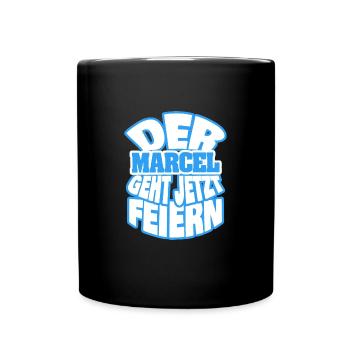 marcel - Tasse einfarbig - Schwarz - Vorne