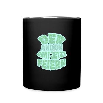 Feiern Andon - Tasse einfarbig - Schwarz - Vorne