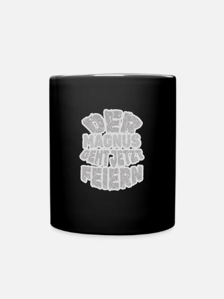 Party Magnus - Tasse einfarbig - Schwarz