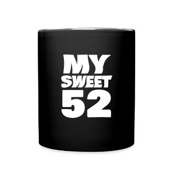 Sweet 52 - Full Colour Mug - black - Front