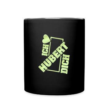 Couple Hubert - Tasse einfarbig - Schwarz - Vorne
