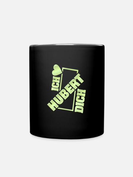 Couple Hubert - Tasse einfarbig - Schwarz