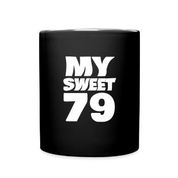 79 - Tasse einfarbig - Schwarz - Vorne