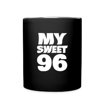 96 - Tasse einfarbig - Schwarz - Vorne
