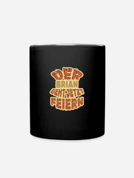 Geschenk für Brian - Tasse einfarbig - Schwarz
