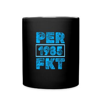 Perfect 1985 - Tasse einfarbig - Schwarz - Vorne
