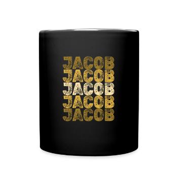 Roots Jacob - Full Colour Mug - black - Front