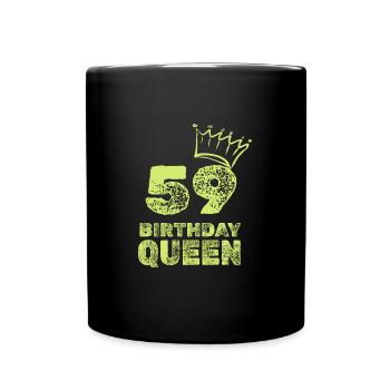 Age 59 - Full Colour Mug - black - Front