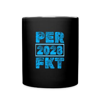2028 - Tasse einfarbig - Schwarz - Vorne