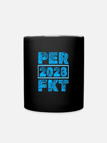 2028 - Tasse einfarbig - Schwarz