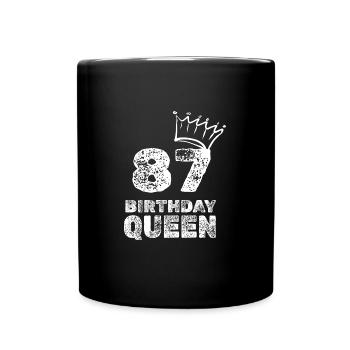 87 - Full Colour Mug - black - Front