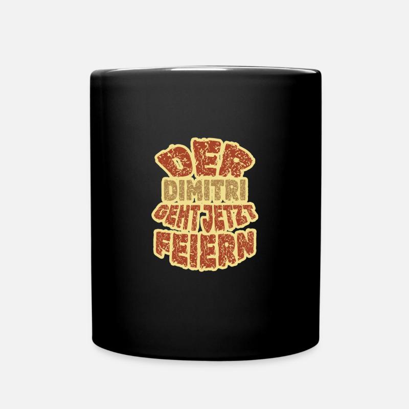 Gift for Dimitri - Full Colour Mug - black