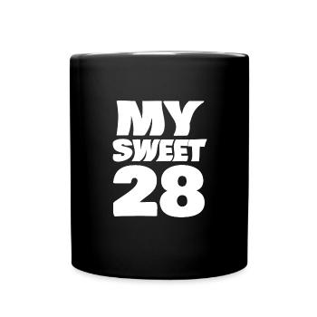 28 - Full Colour Mug - black - Front